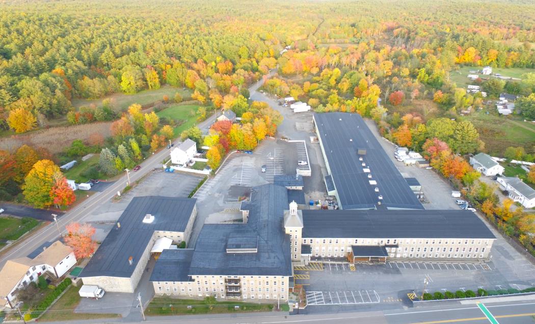 Manchaug Mills Aerial Photo